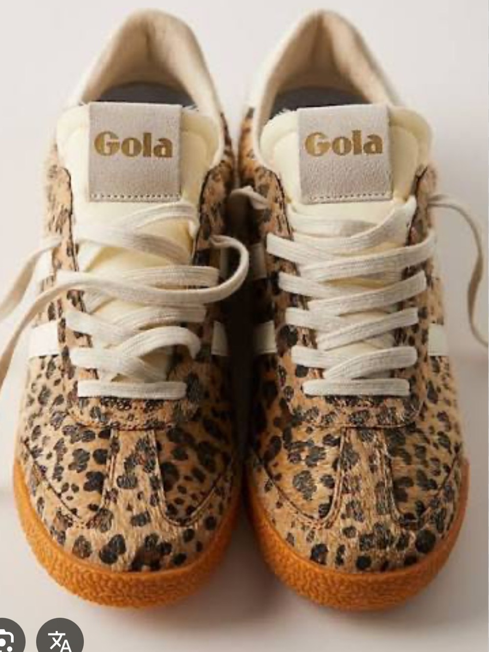 Gola Elan Leopard Print Sneakers